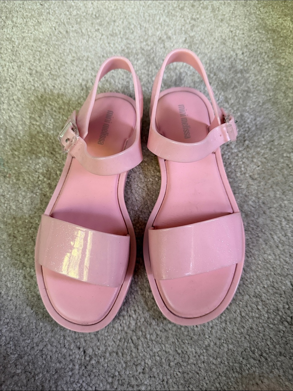 Mini Melissa sandals sz 3